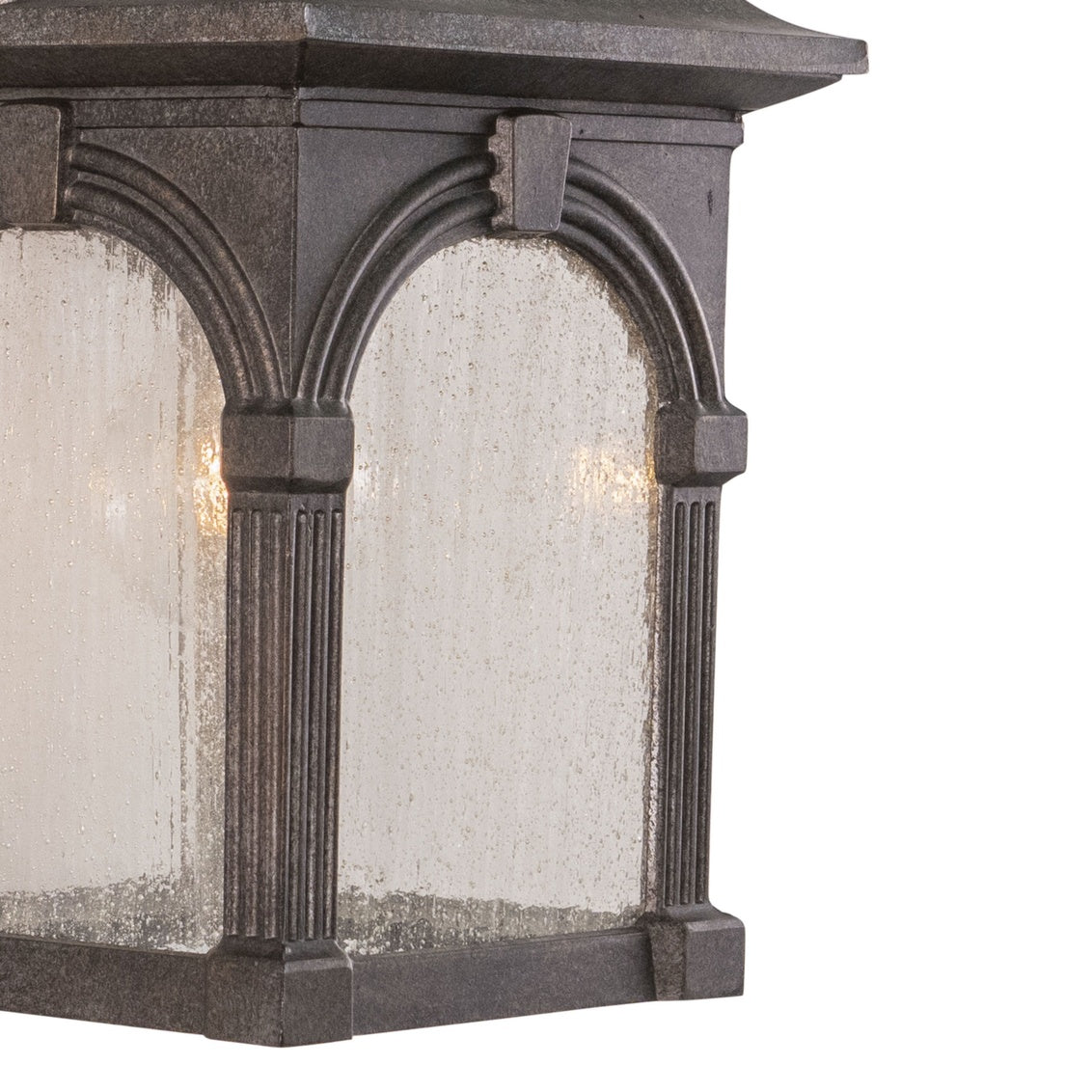 Vaxcel Mission 9-in Outdoor Wall Light Burnished Bronze