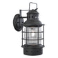 Vaxcel Mission 9-in Outdoor Wall Light Burnished Bronze