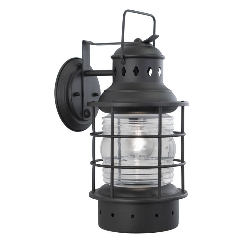 Vaxcel Mission 9-in Outdoor Wall Light Burnished Bronze