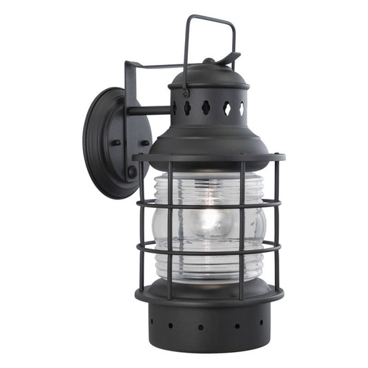 Vaxcel Mission 9-in Outdoor Wall Light Burnished Bronze
