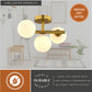 Vaxcel Monrovia 17-in. Semi-Flush Mount or Pendant (Dual Mount) Oil Rubbed Bronze