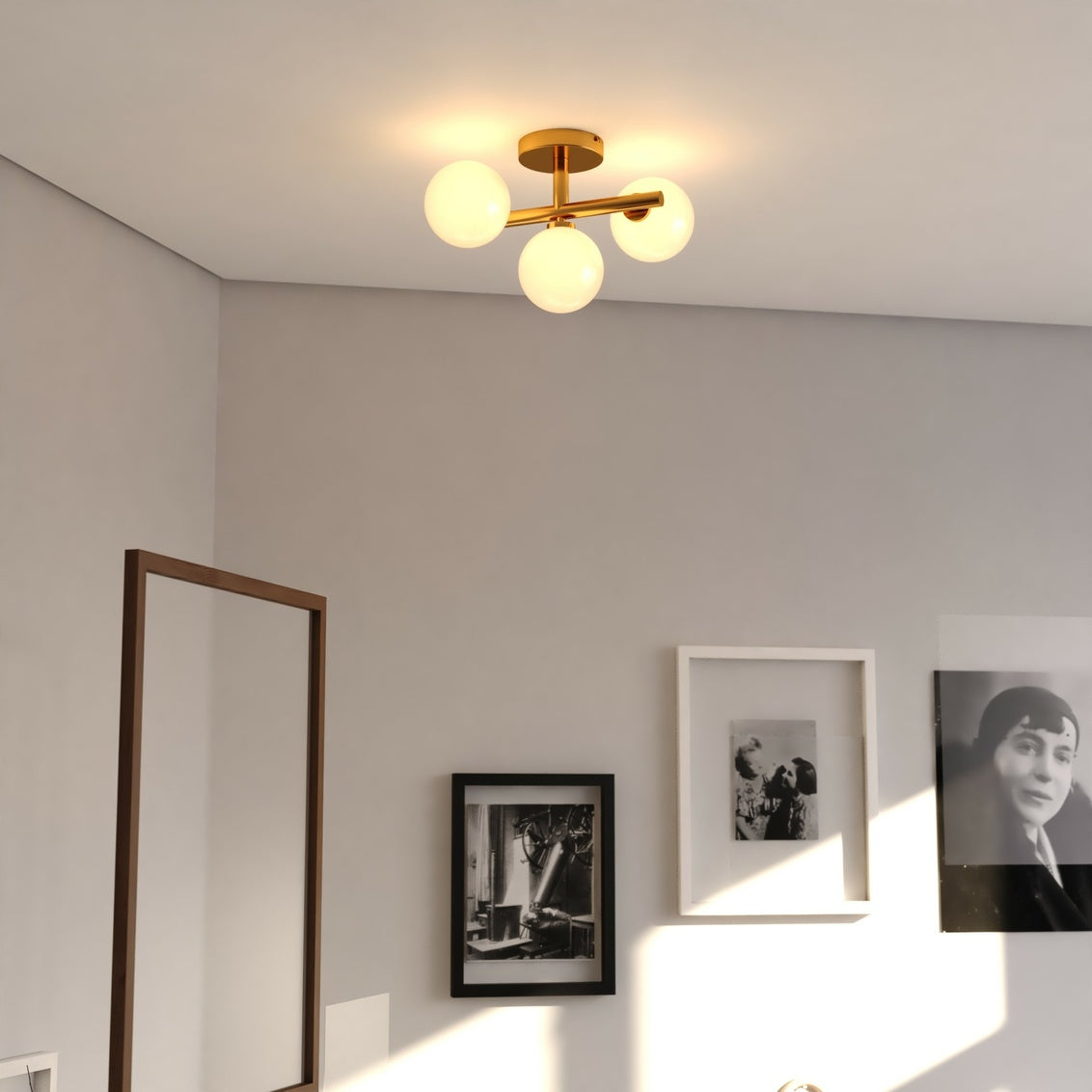 Vaxcel Monrovia 17-in. Semi-Flush Mount or Pendant (Dual Mount) Oil Rubbed Bronze