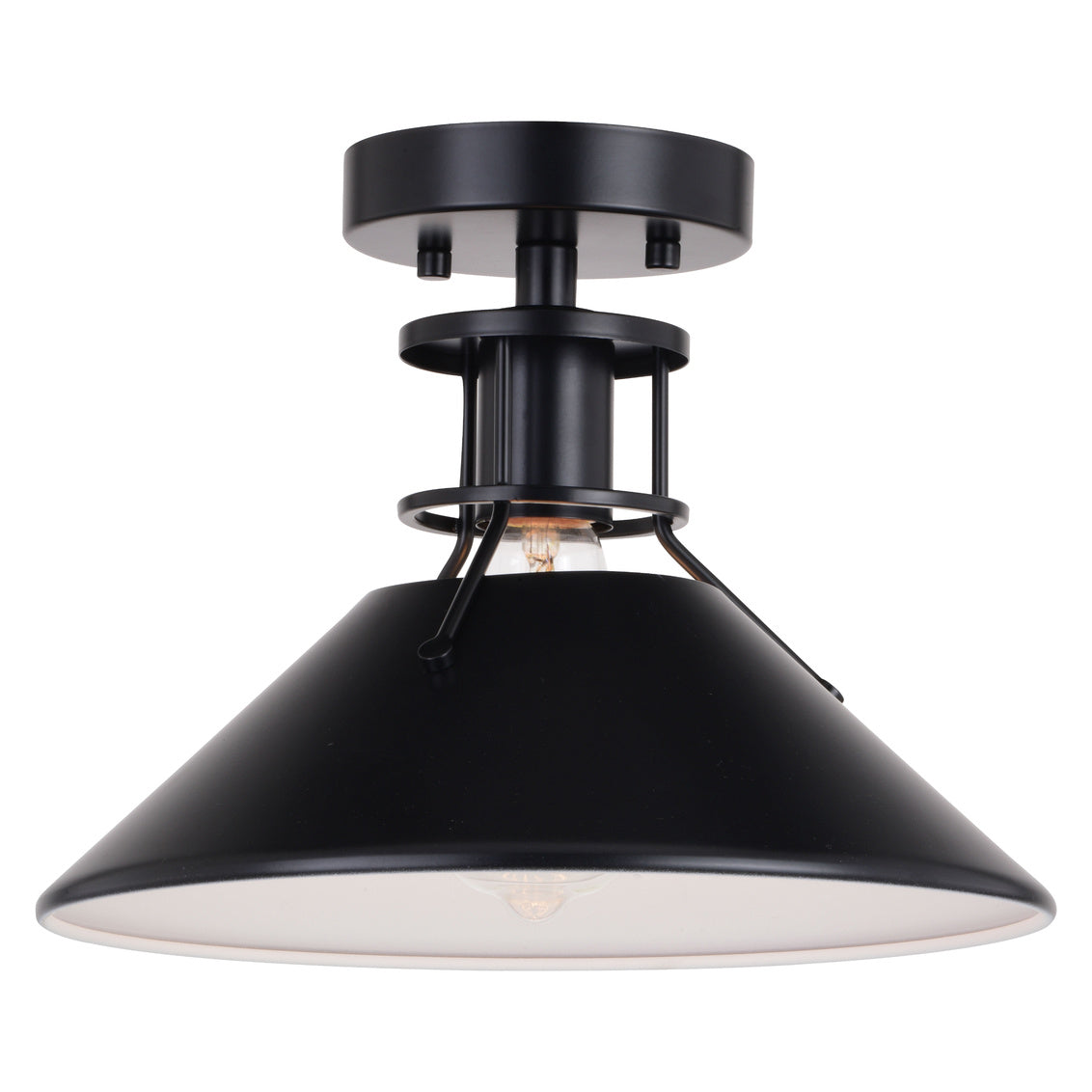 Vaxcel Monrovia 17-in. Semi-Flush Mount or Pendant (Dual Mount) Oil Rubbed Bronze
