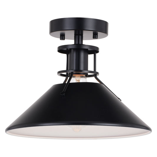 Vaxcel Monrovia 17-in. Semi-Flush Mount or Pendant (Dual Mount) Oil Rubbed Bronze