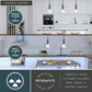Vaxcel Monrovia 8.75-in. Mini Pendant Oil Rubbed Bronze
