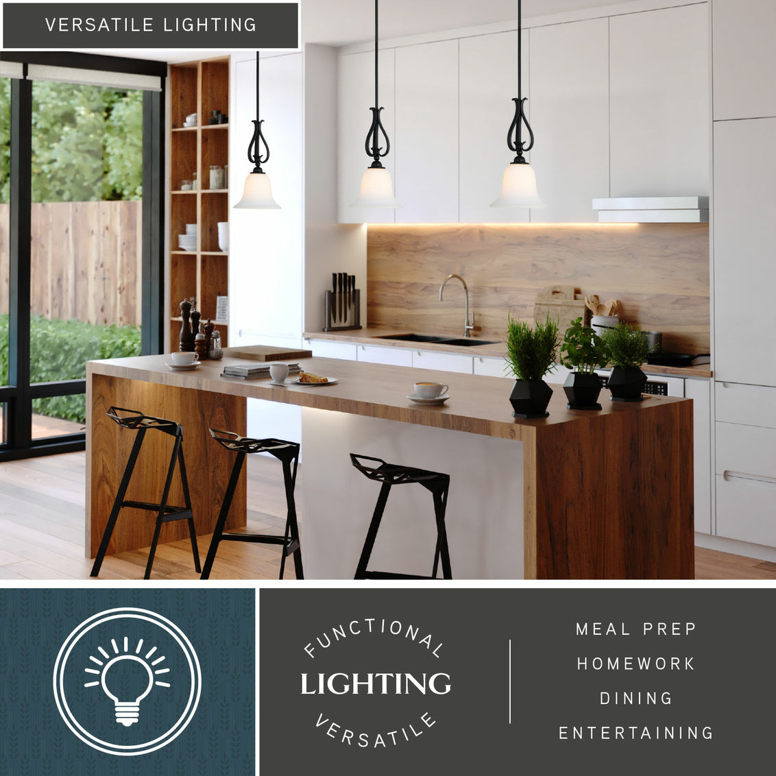 Vaxcel Monrovia 8.75-in. Mini Pendant Oil Rubbed Bronze
