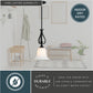 Vaxcel Monrovia 8.75-in. Mini Pendant Oil Rubbed Bronze