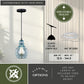 Vaxcel Nautique 6.25-in Mini Pendant Sterling Bronze