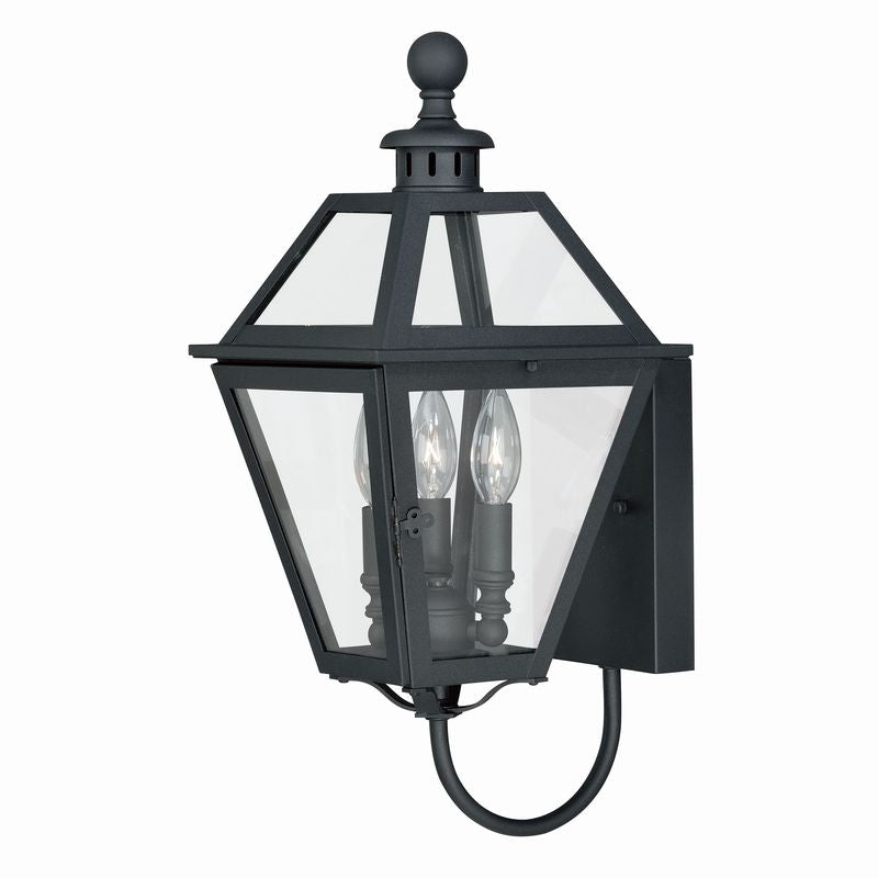 Vaxcel Nottingham 9-in Outdoor Wall Light Textured Black