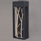 Vaxcel Ocala 1-Light LED Black Rustic Twig Outdoor Wall Sconce