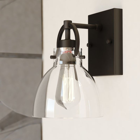 Vaxcel Ogden 1 Light Vanity Matte Black
