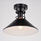Vaxcel Orbit 20-in. Semi Flush Ceiling Light Muted Brass