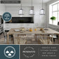 Vaxcel Oslo 16.25-in Semi Flush Ceiling Light or Pendant (Dual Mount) Black and Natural Brass