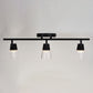 Vaxcel Ozette 18-in. W 3 Light Semi-Flush Mount Heritage Gold