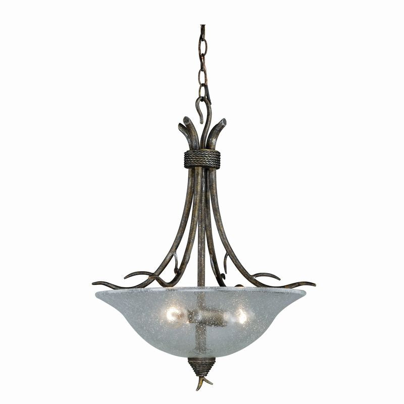 Vaxcel Poirot 5-in Mini Pendant New Bronze