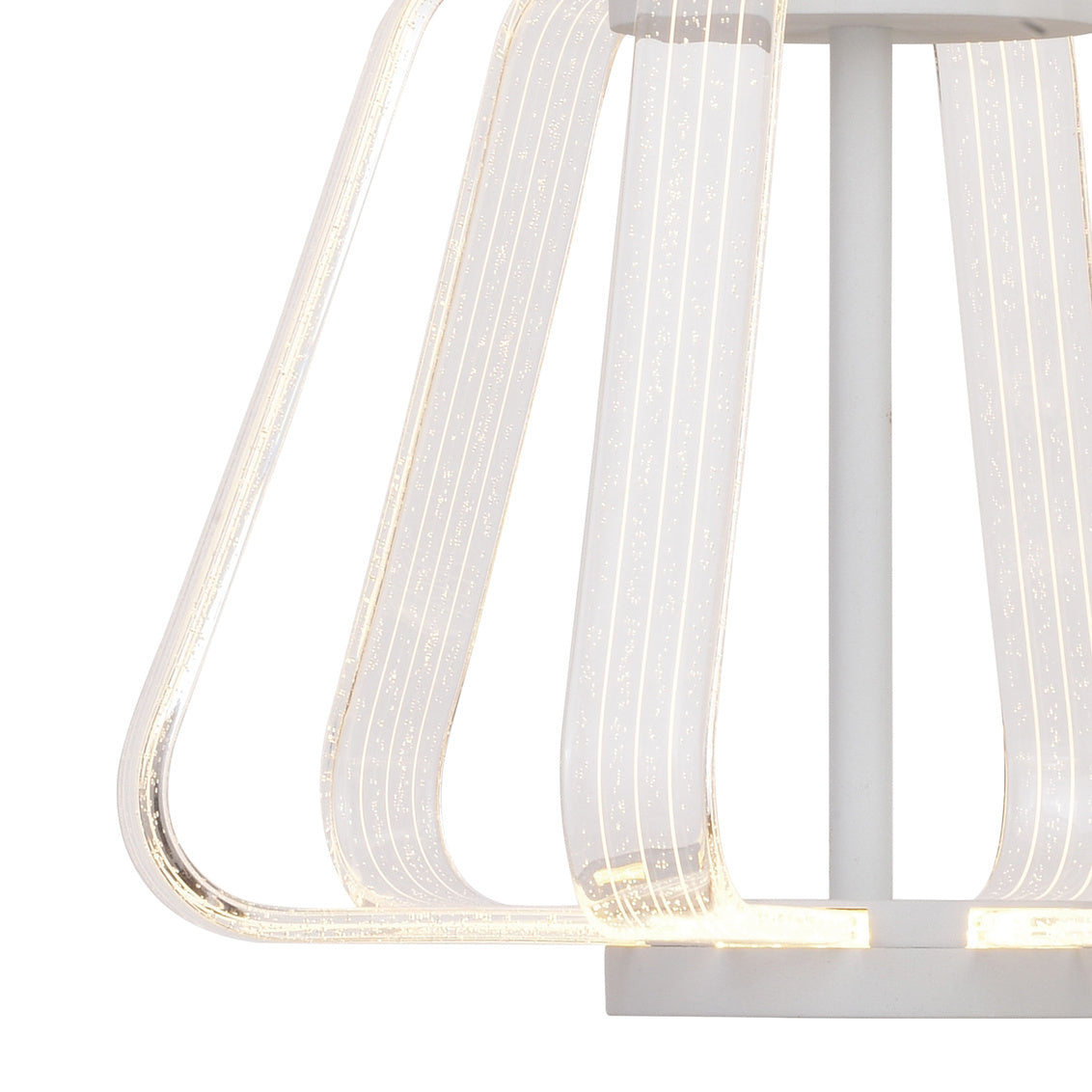 Vaxcel Ridgeway 11.5-in LED Pendant White