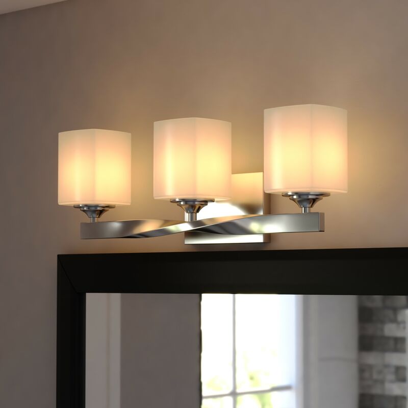 Vaxcel Robey 23-in. W Vanity Light Polished Nickel