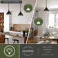 Vaxcel Sheffield 10-in. Pendant New Bronze and Distressed Ash with Light Silver Inner