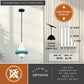 Vaxcel Somerset 10 in. W LED Mini Pendant Oil Rubbed Bronze