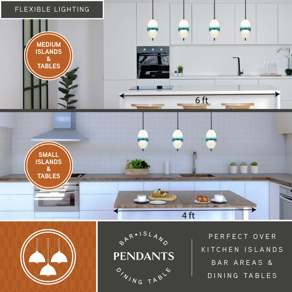 Vaxcel Somerset 6.25 in. W LED Mini Pendant Oil Rubbed Bronze