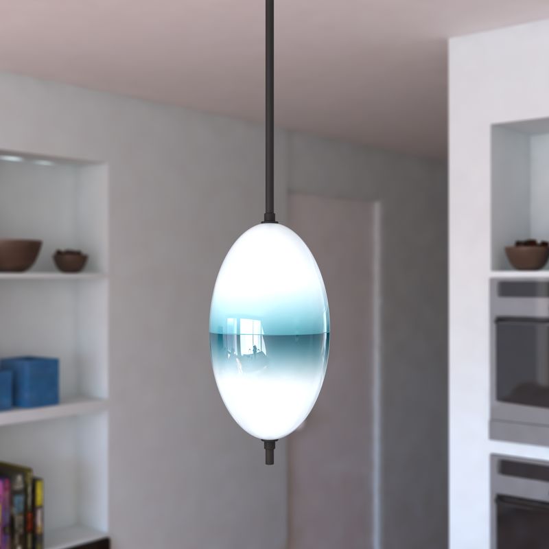 Vaxcel Somerset 6.25 in. W LED Mini Pendant Oil Rubbed Bronze
