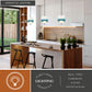 Vaxcel Somerset 9.25 in. W LED Mini Pendant Oil Rubbed Bronze