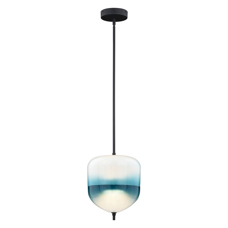 Vaxcel Somerset 9.25 in. W LED Mini Pendant Oil Rubbed Bronze
