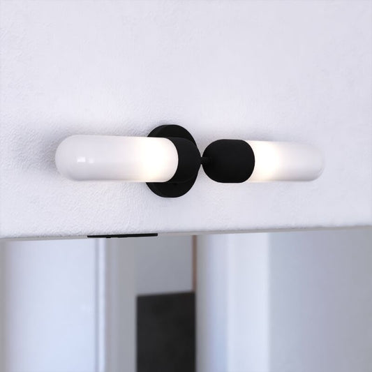 Vaxcel Thalia 24.75-in. 2 Light Wall Light Matte Black