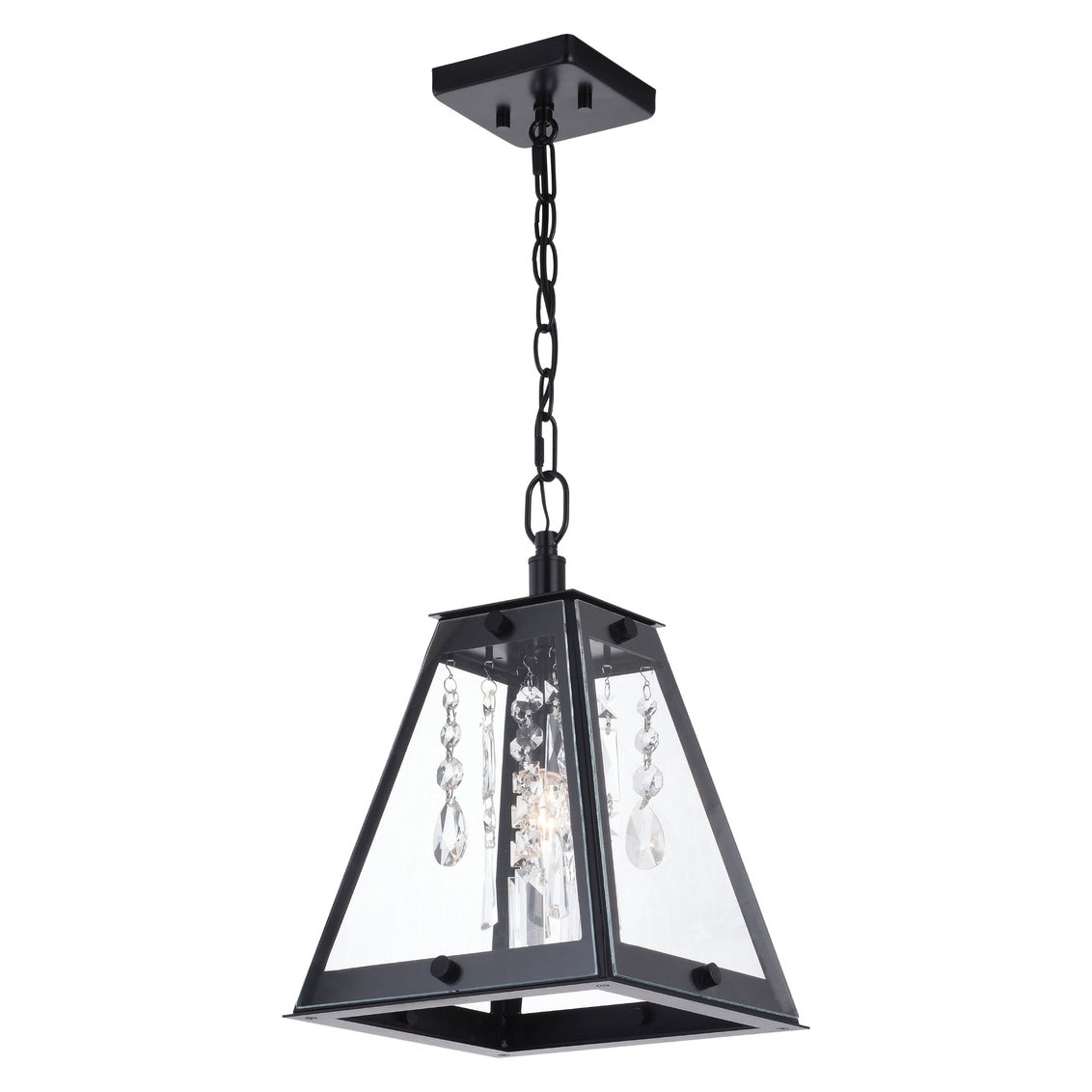 Vaxcel Tremont 10 in. W Pendant Matte Black