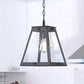 Vaxcel Tremont 10 in. W Pendant Matte Black