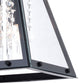 Vaxcel Tremont 15 in. W 4 Light Pendant Matte Black