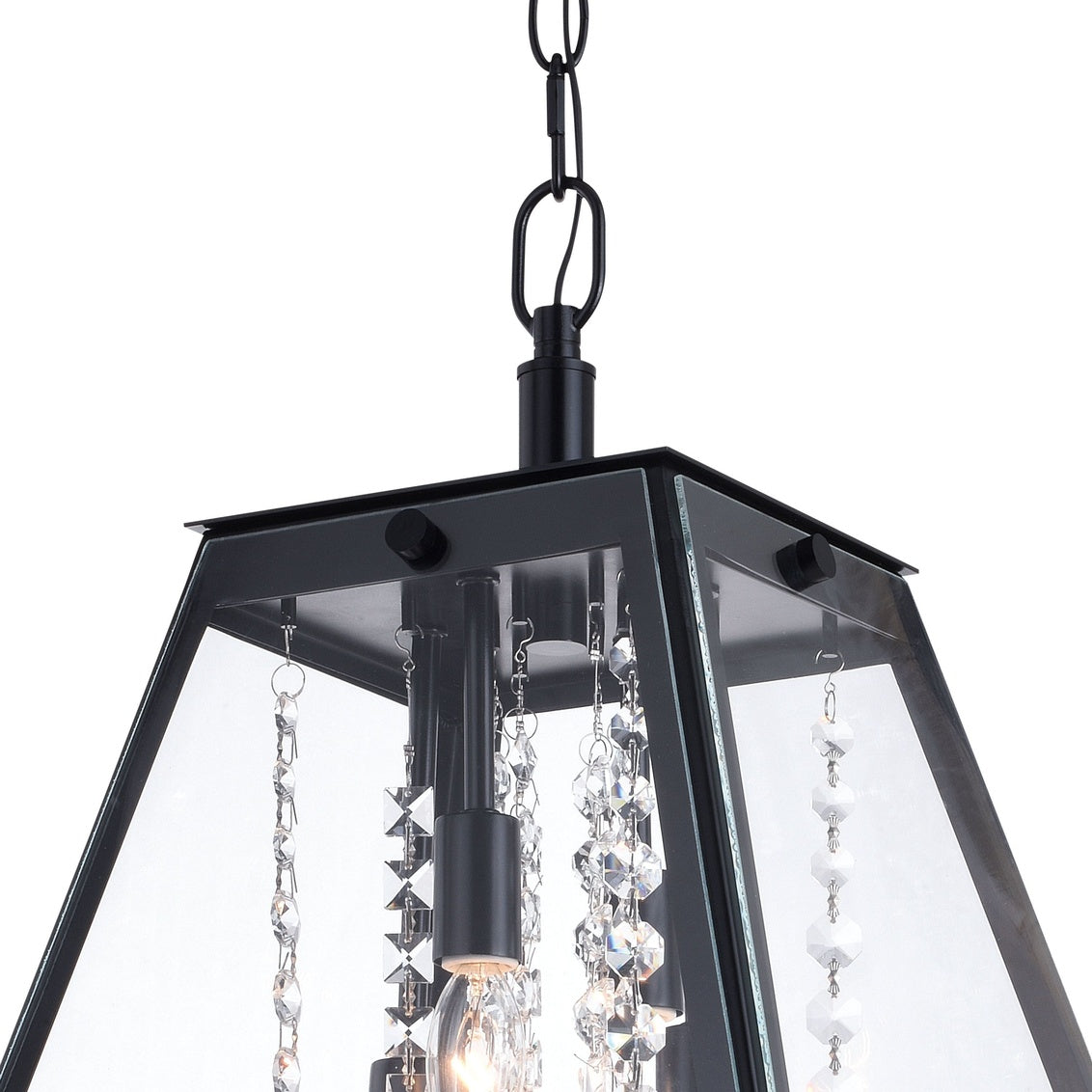 Vaxcel Tremont 15 in. W 4 Light Pendant Matte Black