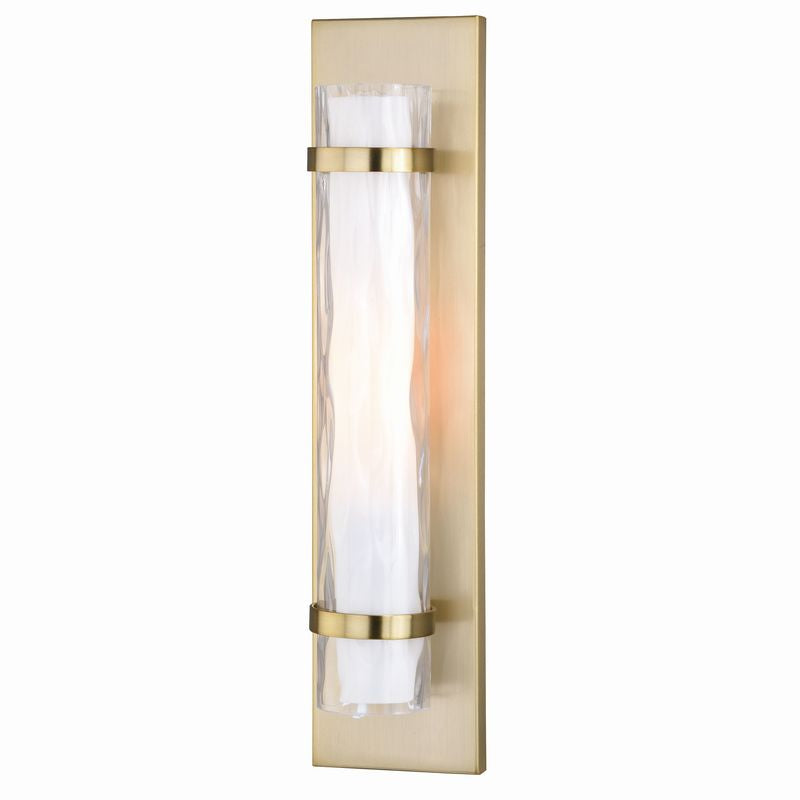 Vaxcel Vilo 1L Golden Brass Wall Sconce