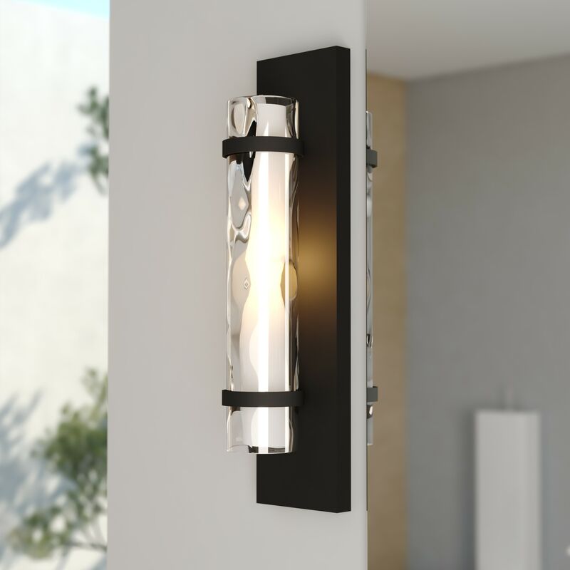 Vaxcel Vilo 4.5-in Wall Light Matte Black