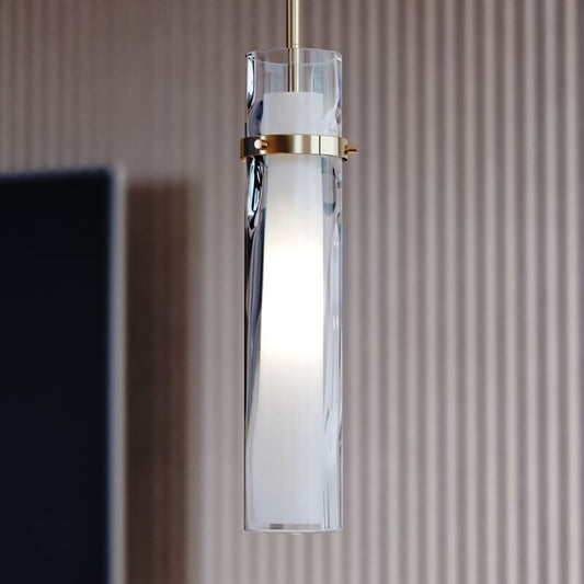 Vaxcel Vilo 4.5-in. 1 Light Mini Pendant Golden Brass