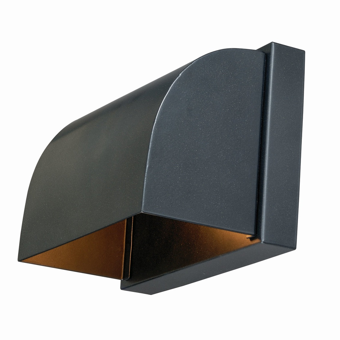 Vaxcel Walsh 1-Light Dusk-to-Dawn Bronze ADA Dark Sky Outdoor Wall Lantern
