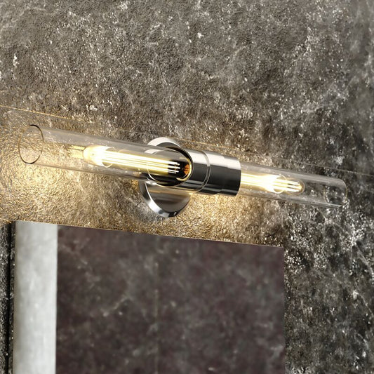 Vaxcel Webster 24.5-in. 2 Light Wall Light Polished Nickel