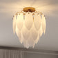 Vaxcel Yosemite 14-in Tree Flush Mount Ceiling Light Burnished Bronze