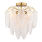 Vaxcel Yosemite 14-in Tree Flush Mount Ceiling Light Burnished Bronze