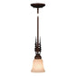 Vaxcel Yosemite Bronze Rustic Tree Mini Pendant Ceiling Light