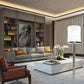 Vetreria Artistica Rosa Arianna 76" Satin Chrome Frame With Sandblasted Tapered Drum Glass Shade Floor Lamp