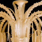Vetreria Artistica Rosa Arsenale 20-Lights White Murano Glass Chandelier
