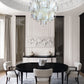 Vetreria Artistica Rosa Arsenale 20-Lights White Murano Glass Chandelier