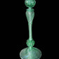 Vetreria Artistica Rosa Betulla 75" Green Crystal Glass Floor Lamp