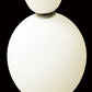 Vetreria Artistica Rosa Blanc 39" White Pastel Sandblasted Glass Pendant Lighting