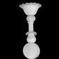 Vetreria Artistica Rosa Dionisio 12-Lights White Base With Bell-Shaped Shade Glass Chandelier