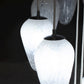 Vetreria Artistica Rosa Gocce di Pioggia 42-Lights Opal White Surface With White Blown Venetian Glass Chandelier