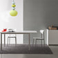 Vetreria Artistica Rosa Lumen 39" Two-Toned Yellow and White Pastel Sandblasted Glass Pendant Lighting