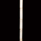 Vetreria Artistica Rosa Peonia 71" White and Gold Frame With Bell-Shaped Glass Shade Floor Lamp
