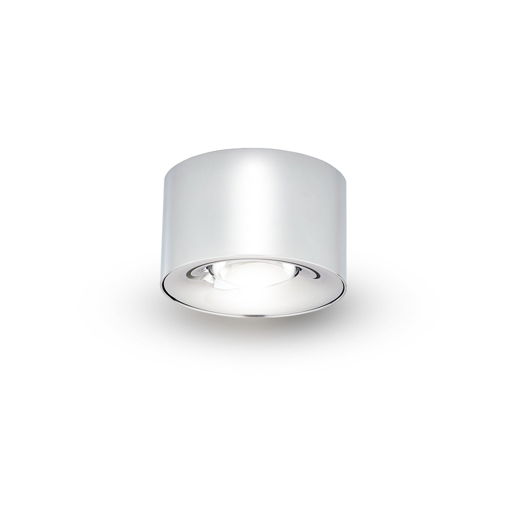 Vonn Lighting Node 3" Chrome Integrated LED Round Fixed Semi-Flush Mount Downlight